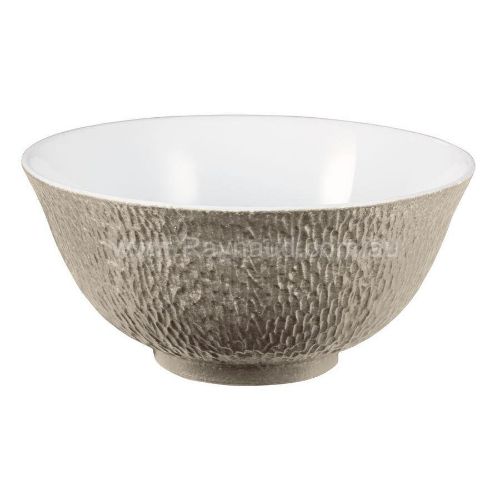 Picture of Chinese soup bowl , Minéral Irisé, warm grey (WARM GREY)