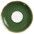 Picture of COFFEE SAUCER MAZURKA OR FOND VERT (GOLD & GREEN BACKGROUND)