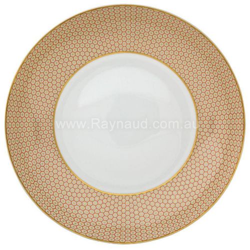 Picture of Coupe plate deep, Trésor, motive n°3, orange (ORANGE)