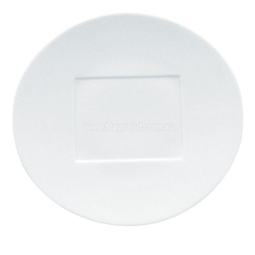 Picture of Oval plate, rectangular center, Hommage