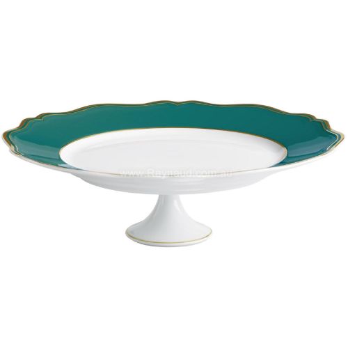 Picture of PETIT FOUR STAND MAZURKA OR FOND TURQUOISE (GOLD & TURQUOISE BACKGROUND)