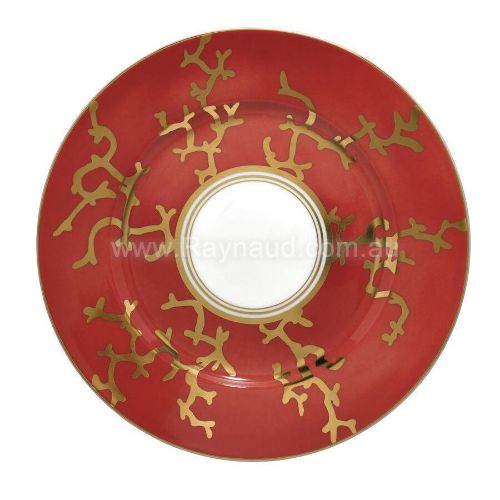 Picture of Rim plate flat, Cristobal Rouge, n°1 (CORAL RED)