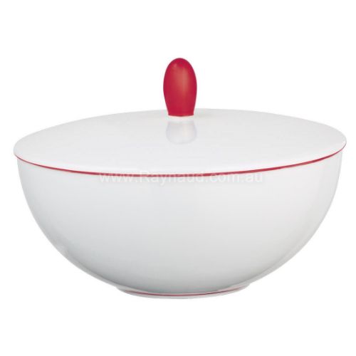 Picture of Sugar bowl, Monceau Couleurs, vermilion red (VERMILLON RED)