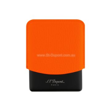 Show details for Cigarette case Chrome Neon Orange Picture of Cigarette case Chrome Neon Orange
