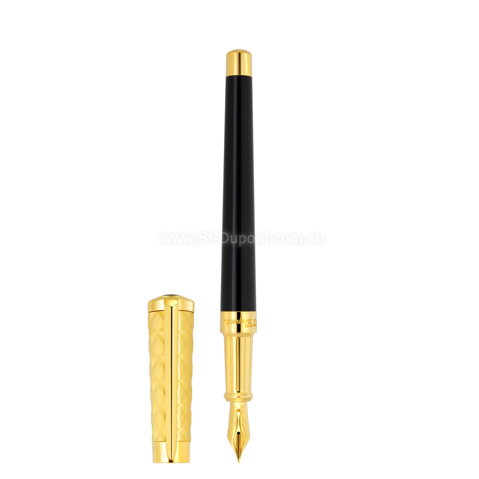 S.T. Dupont Australia. Liberte Fountain pen Black