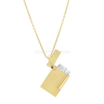Show details for Necklace lighter - Chrome Gold Picture of Necklace lighter - Chrome Gold