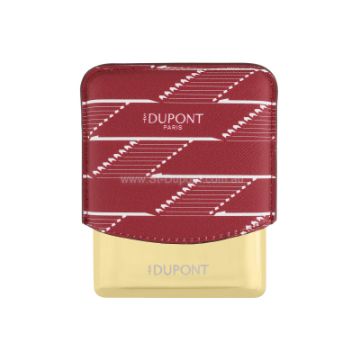 Show details for Cigarette case Coated canvas case monogram 1872 burgundy Picture of Cigarette case Coated canvas case monogram 1872 burgundy