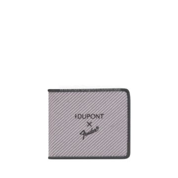 Show details for wallet Leather and canvas fender grey Picture of wallet Leather and canvas fender grey