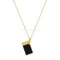 Picture of lighter necklace Lacquered lighter  golden
