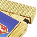 Picture of ligne 2 Lacquered lighter superman turquoise blue
