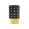 Picture of 3 cigar case Chrome Trinidad Black