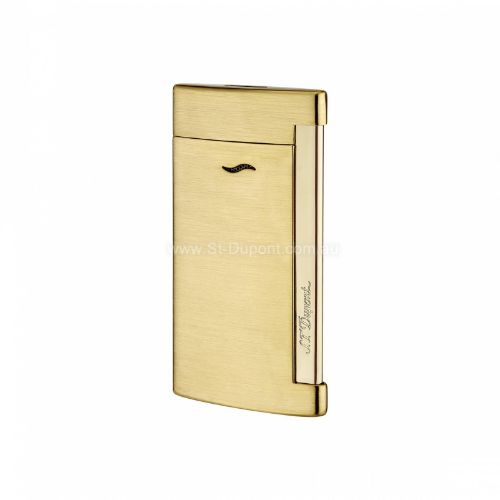 Picture of SLIM7 FULL GOLDEN BRUSHED LIGHTER