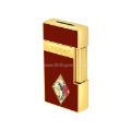 Picture of biggy Lacquered lighter romeo y julieta burgundy