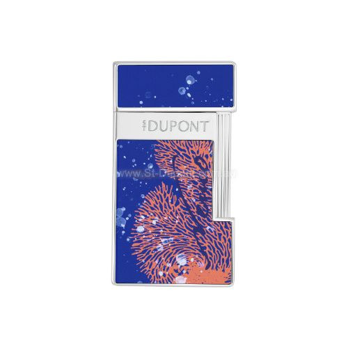 Picture of slimmy Lacquered lighter 20'000 Leagues under the seas royal blue
