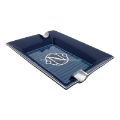 Picture of ashtray Porcelain 20'000 Leagues under the seas blue gulf stream