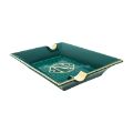 Picture of ashtray Porcelain 20'000 Leagues under the seas green pacific