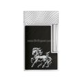 Picture of ligne 2 Horse mane guilloche horse black