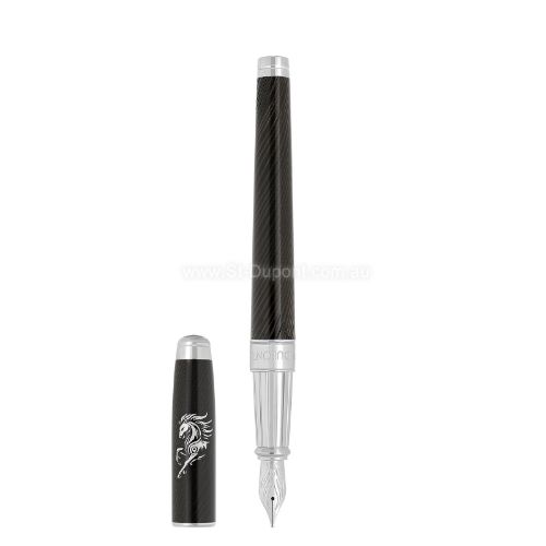 Picture of line d eternity Fountain Pen Large horse black