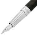 Picture of line d eternity Fountain Pen Large horsemane black