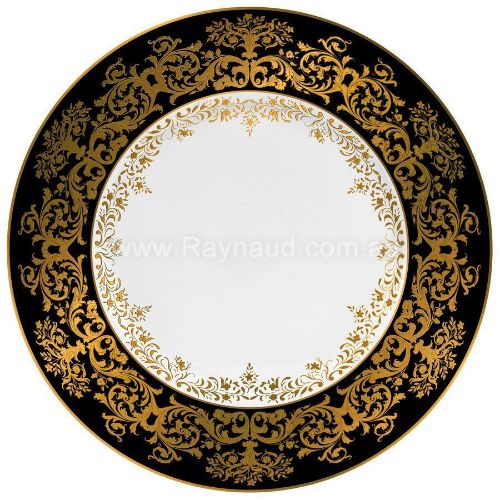 Picture of Rim plate flat, Chelsea, black (BLACK)