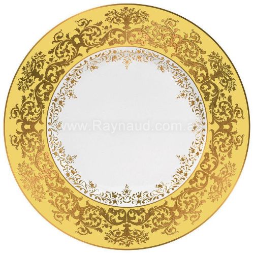 Picture of Rim plate flat, Chelsea, yellow (YELLOW)