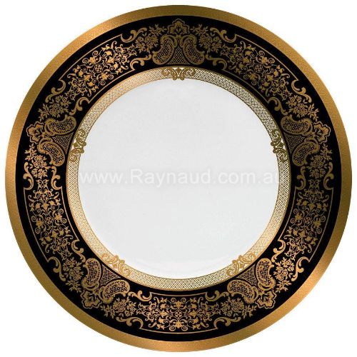 Picture of Rim plate flat, Marignan, black (BLACK)