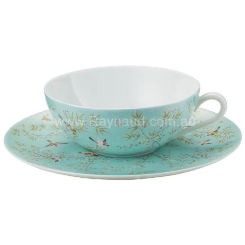 Picture of Tea Saucer Extra  (TURQUOISE BACKGROUND)