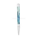 Picture of Initial Ballpoint pen Géode blue