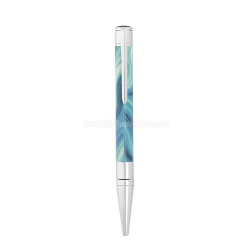 Picture of Initial Ballpoint pen Géode blue