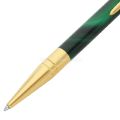 Picture of Initial Ballpoint pen Géode green