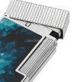 Picture of Ligne 2 Lacquered lighter Géode blue