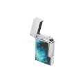 Picture of Ligne 2 Lacquered lighter Géode blue