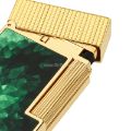 Picture of Ligne 2 Lacquered lighter Géode green