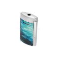Picture of Minijet Lacquered lighter Géode blue