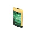 Picture of Slim 7 Lacquered lighter Géode green