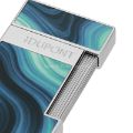 Picture of Slimmy Lacquered lighter Géode blue