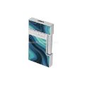 Picture of Slimmy Lacquered lighter Géode blue