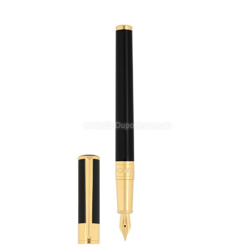 Picture of Initial Fountain pen golden